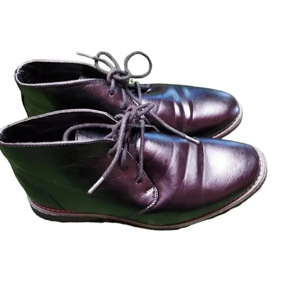 London Fog LFM Broadstreet Mens Memory Foam Black Size 9 - Picture 7 of 12